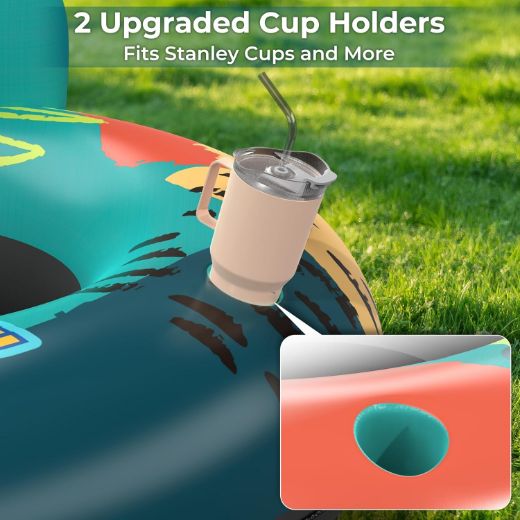 2 upgraded cup holders