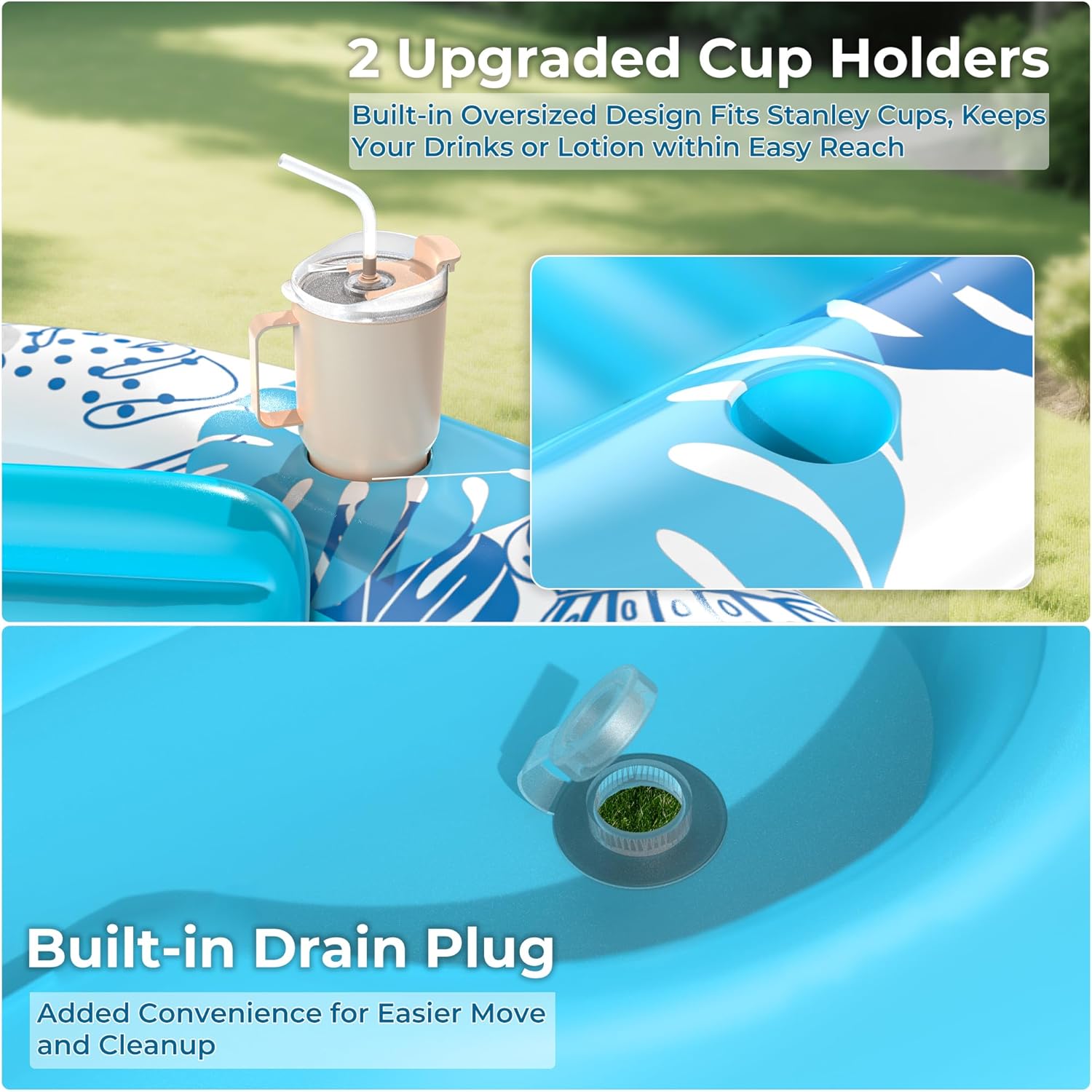 2 cup holders