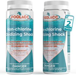 2.2 LB 2 Pack Non-Chlorine Spa Shock Oxidizer for Hot Tub