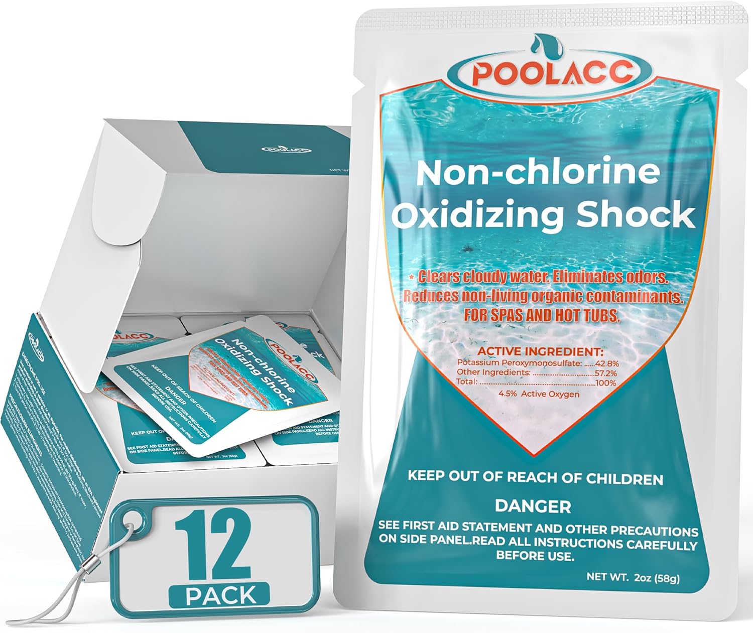 Non-Chlorine Spa Shock Oxidizer for Hot Tub