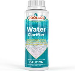 Picture of 16 Oz-POOLACC Spa Clarifier Hot Tub - Clears Cloudy Water, Improves Filter Efficiency, Keeps Your Spa Balanced - Highly Concentrated Spa Hot Tub Chemical Water Clarifier, Fit All Spas & Hot Tubs